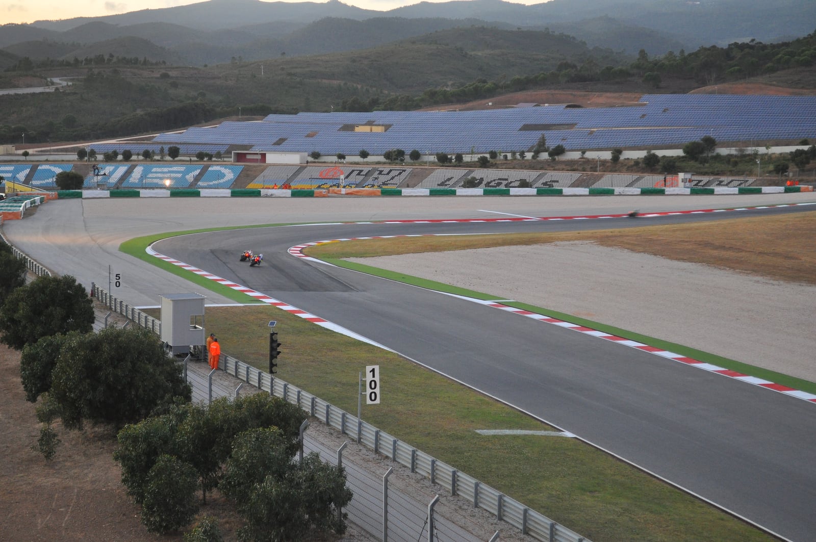 As bancadas do Autódromo Internacional do Algarve, em Portimão